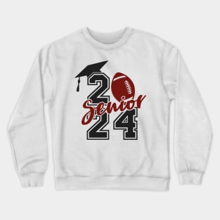 Senior 2024 Football Crewneck Sweatshirt